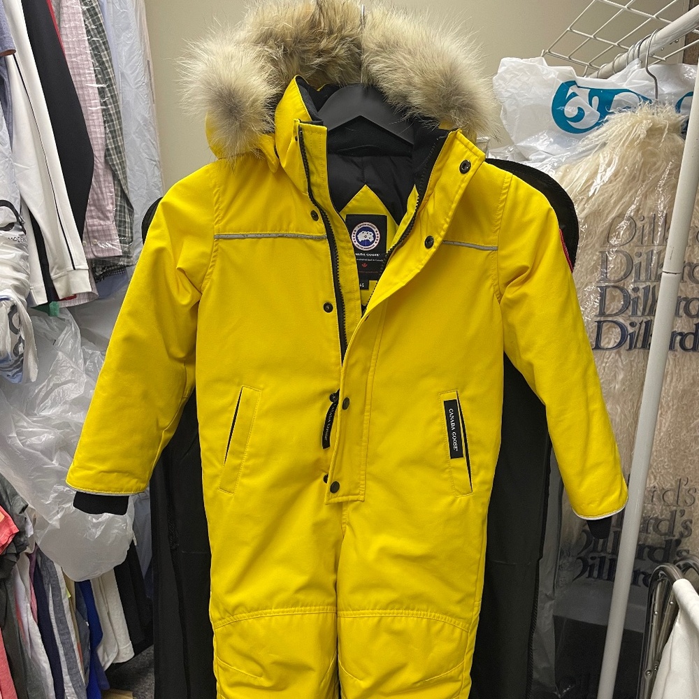 Canada Goose Grizzly Snowsuit - Yellow (Summer Light) - 4/5